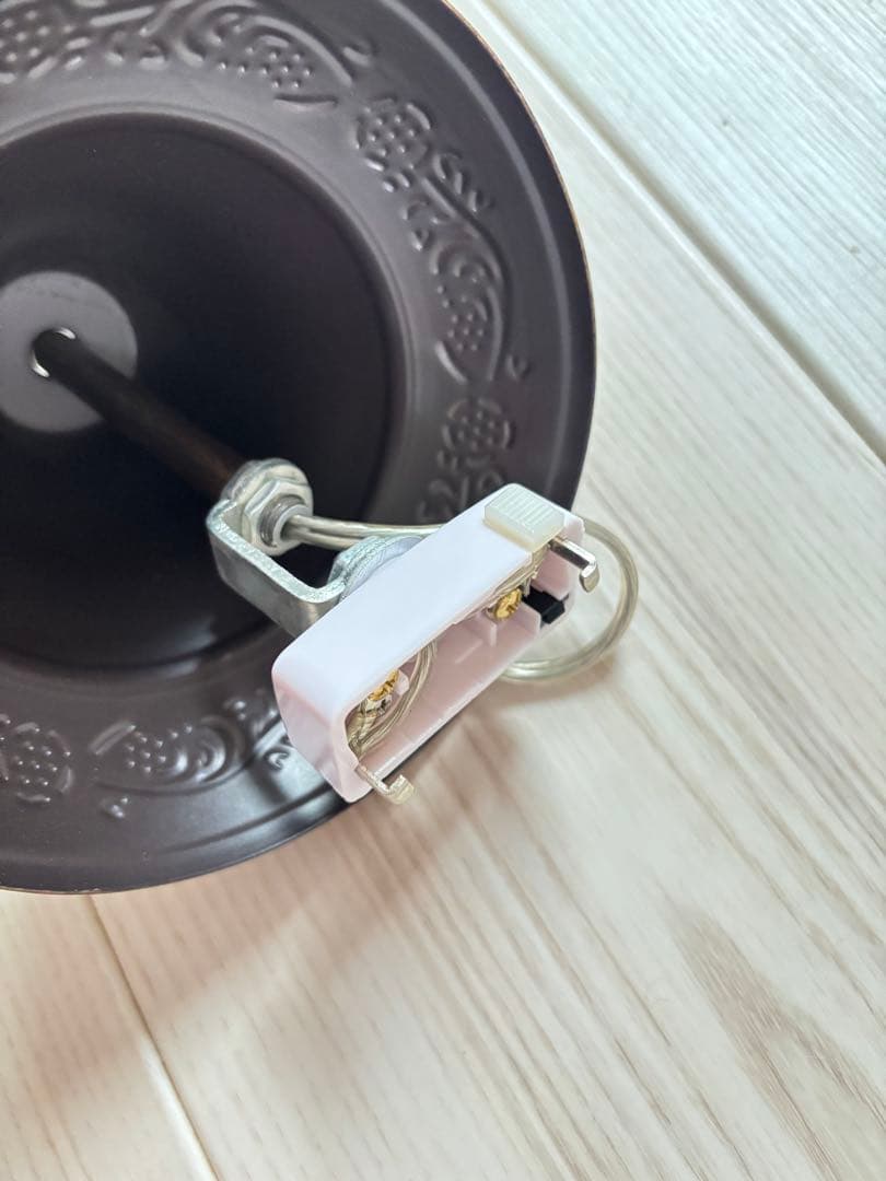 アンティーク調　クリスタルペンダントライト 2個セット