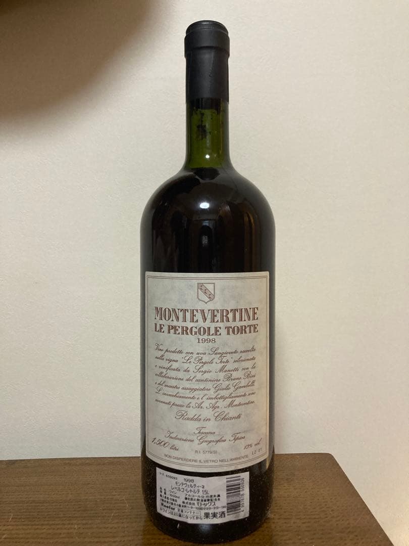 ワイン Montevertine Le Pergole Torte 1998