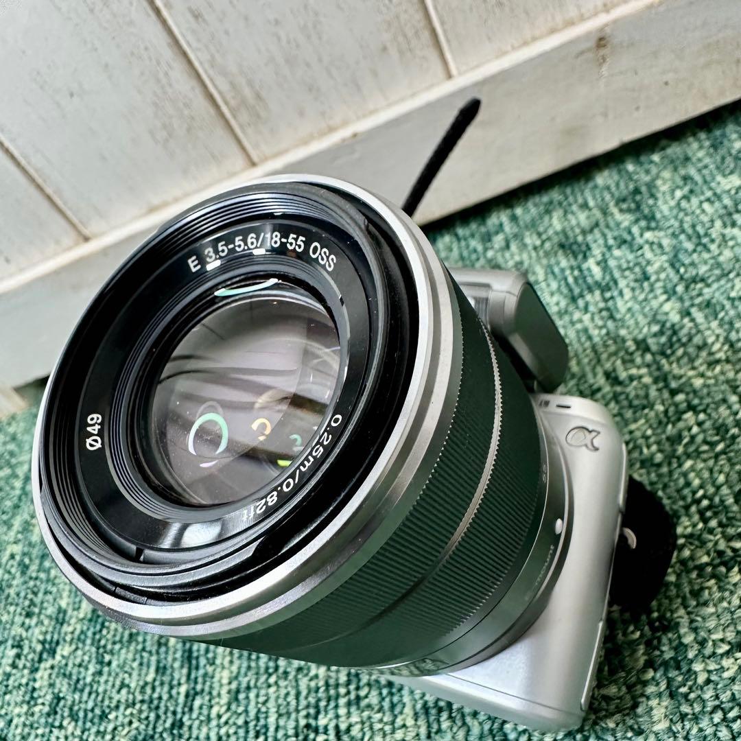 SONY ソニー ミラーレス 一眼レフカメラ NEX-C3 ズームレンズキット