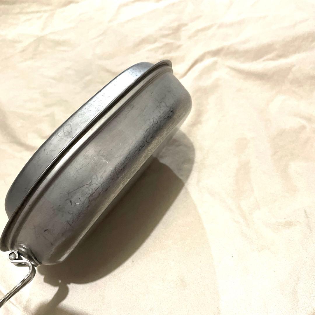 実物【米軍】メスキットパン(1966年製)&カトラリーセット　ベトナム戦争自衛隊