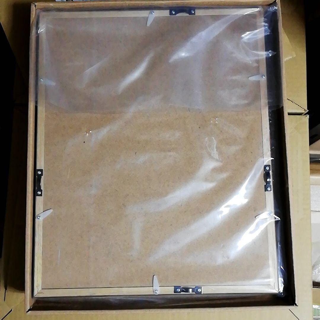 ヤマノススメ　箔押しサイン入り　複製原画　額縁　アート