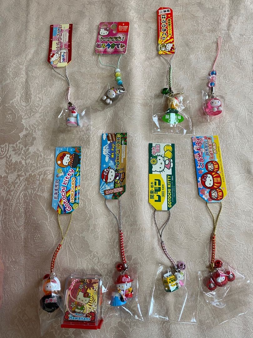 ご当地キティ その他 キティ根付け59点