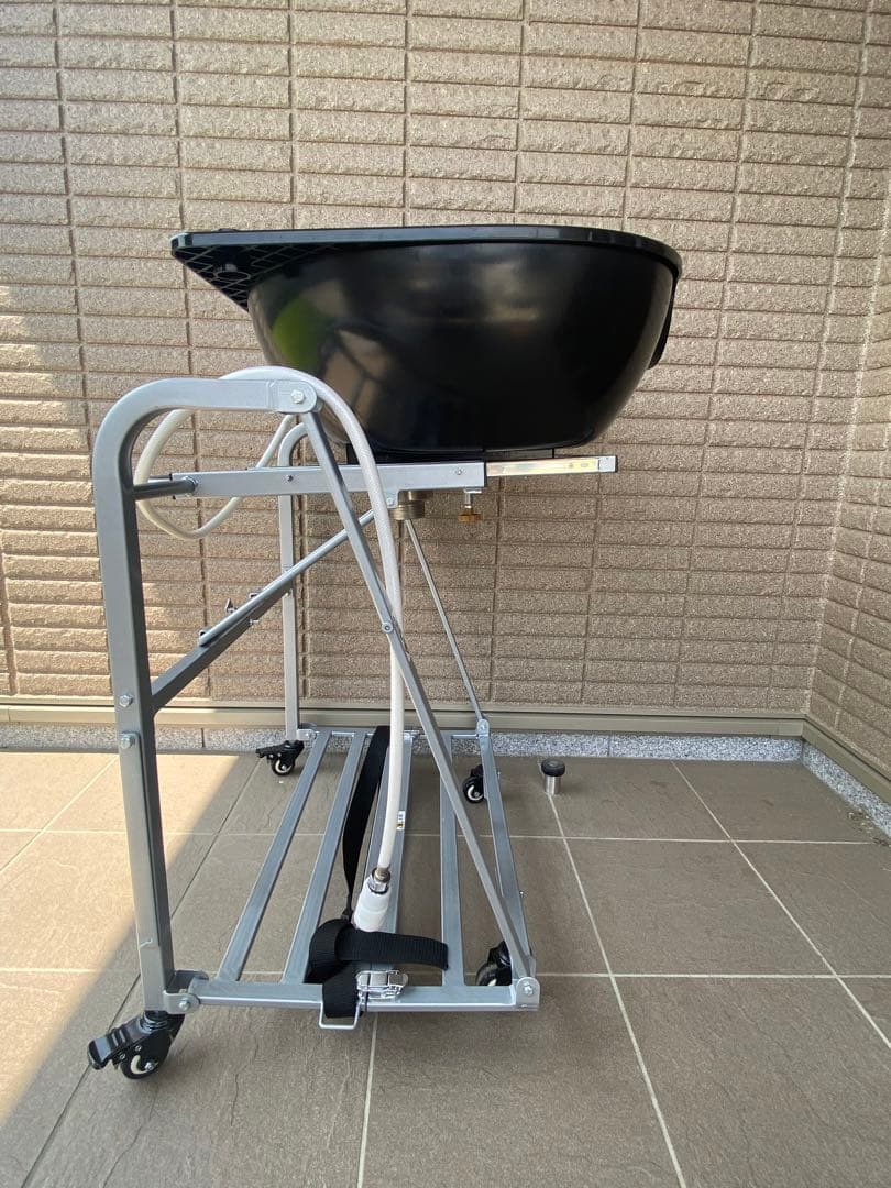 【折りたたみシャンプー台】 訪問理美容に!!