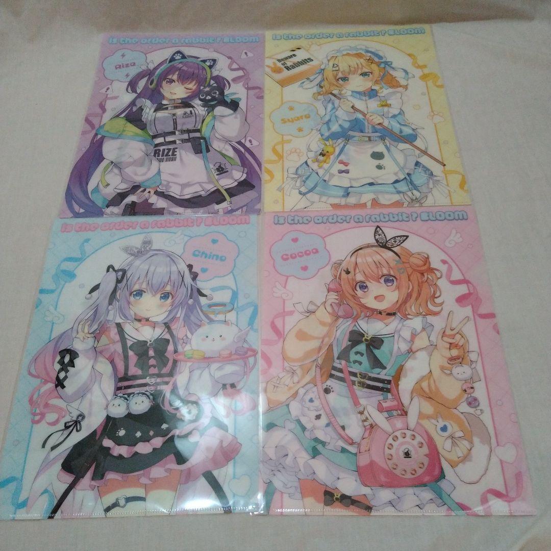 ご注文はうさぎですか？ クリアファイル & クリアフォルダーセット