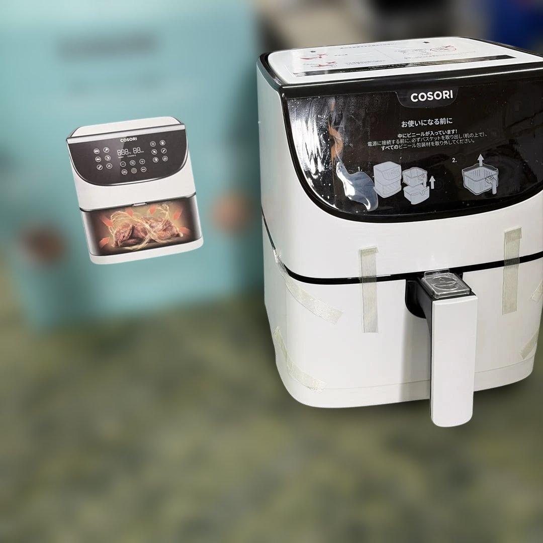 新品未使用COSORI エアフライヤー ホワイト 箱付き
