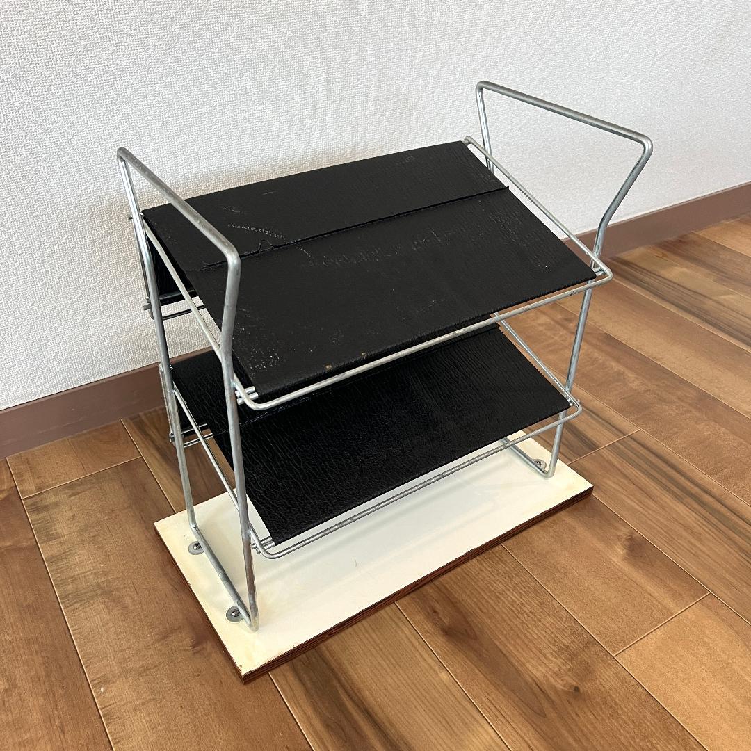 サイドテーブル 60年代 デンマーク製 ミッドセンチュリー マガジンラック