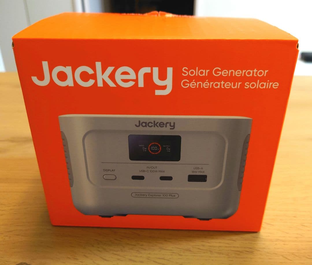 UPS(無停電電源装置) Jackery Explorer 100 Plus 99.2Wh/128W