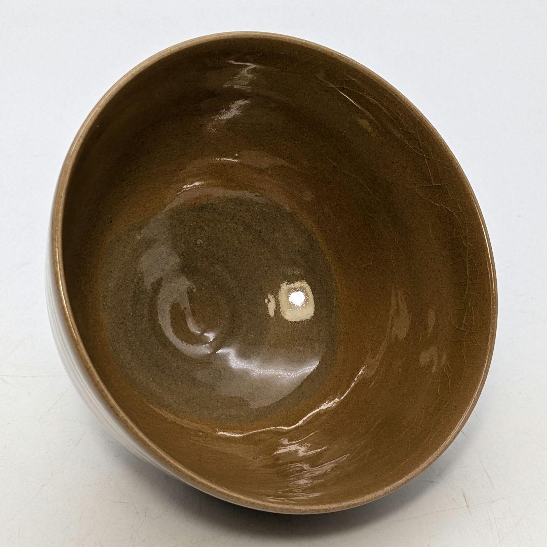 黒井慶雲 虫明焼 茶盌 共箱共布栞 抹茶碗 抹茶茶碗 茶道具 茶器 食器 工芸品