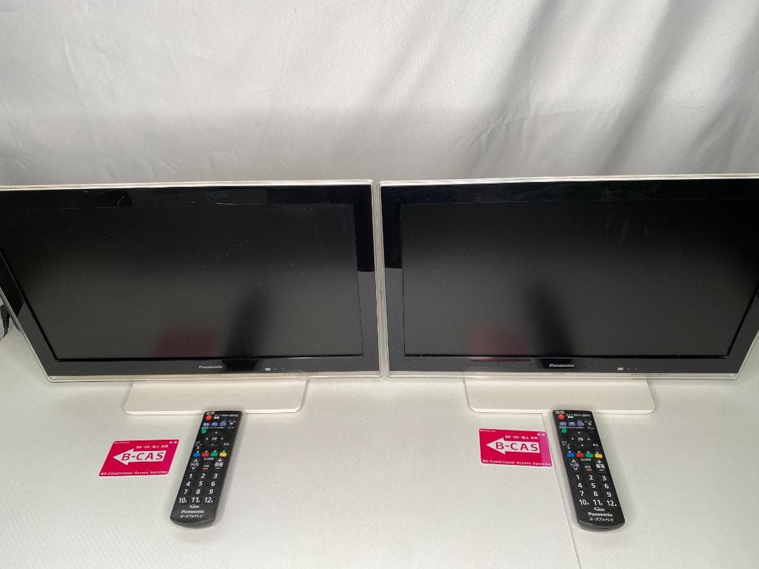 Panasonic テレビ 19型 N3491-1 2台セット③ a0214