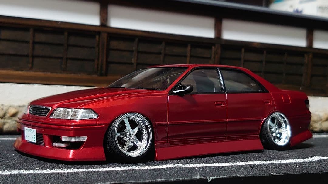 1/24 アオシマ BNスポーツ マークII 神奈川仕様 完成品