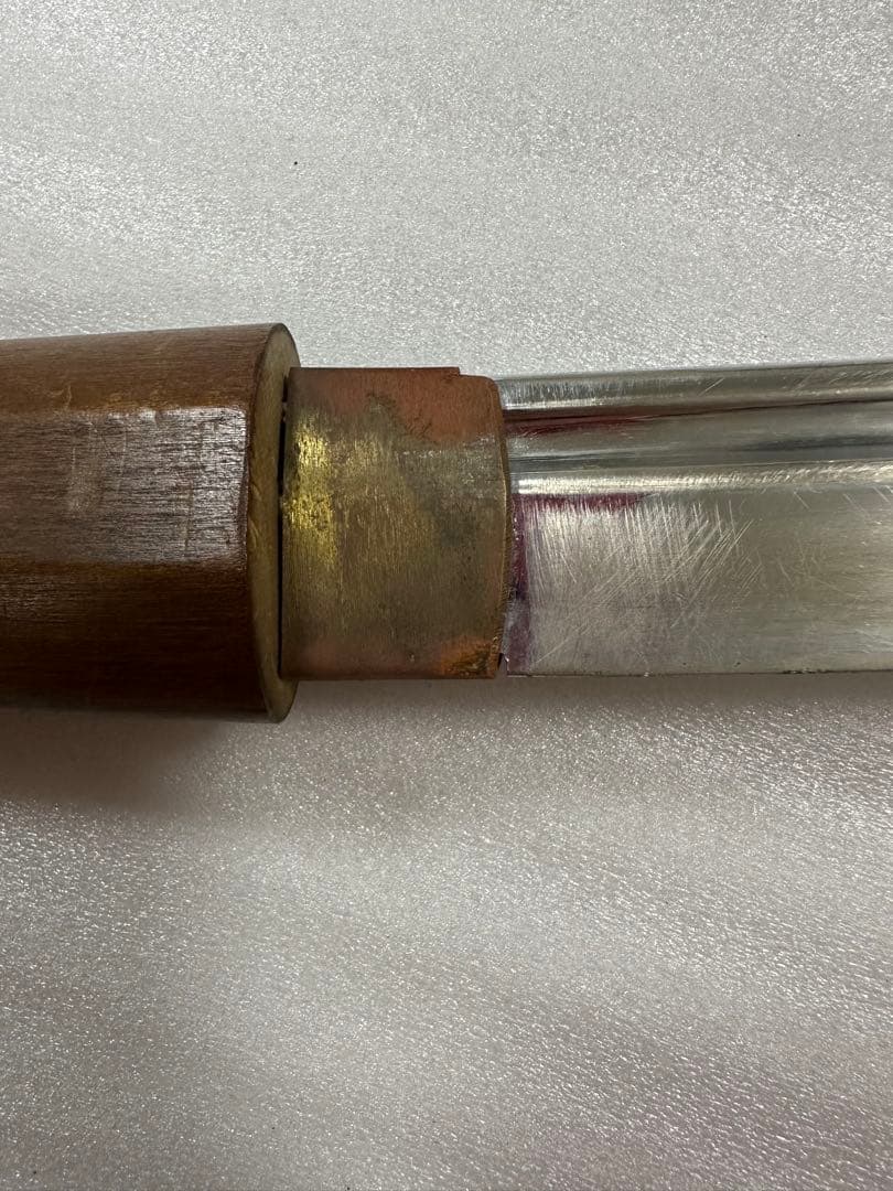 居合練習刀 白鞘　鞘付き長さ約101cm 鞘抜き737g