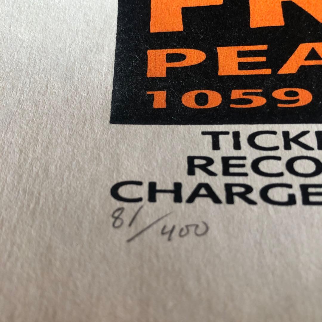 The Reverend Horton Heat シルクスクリーンポスター