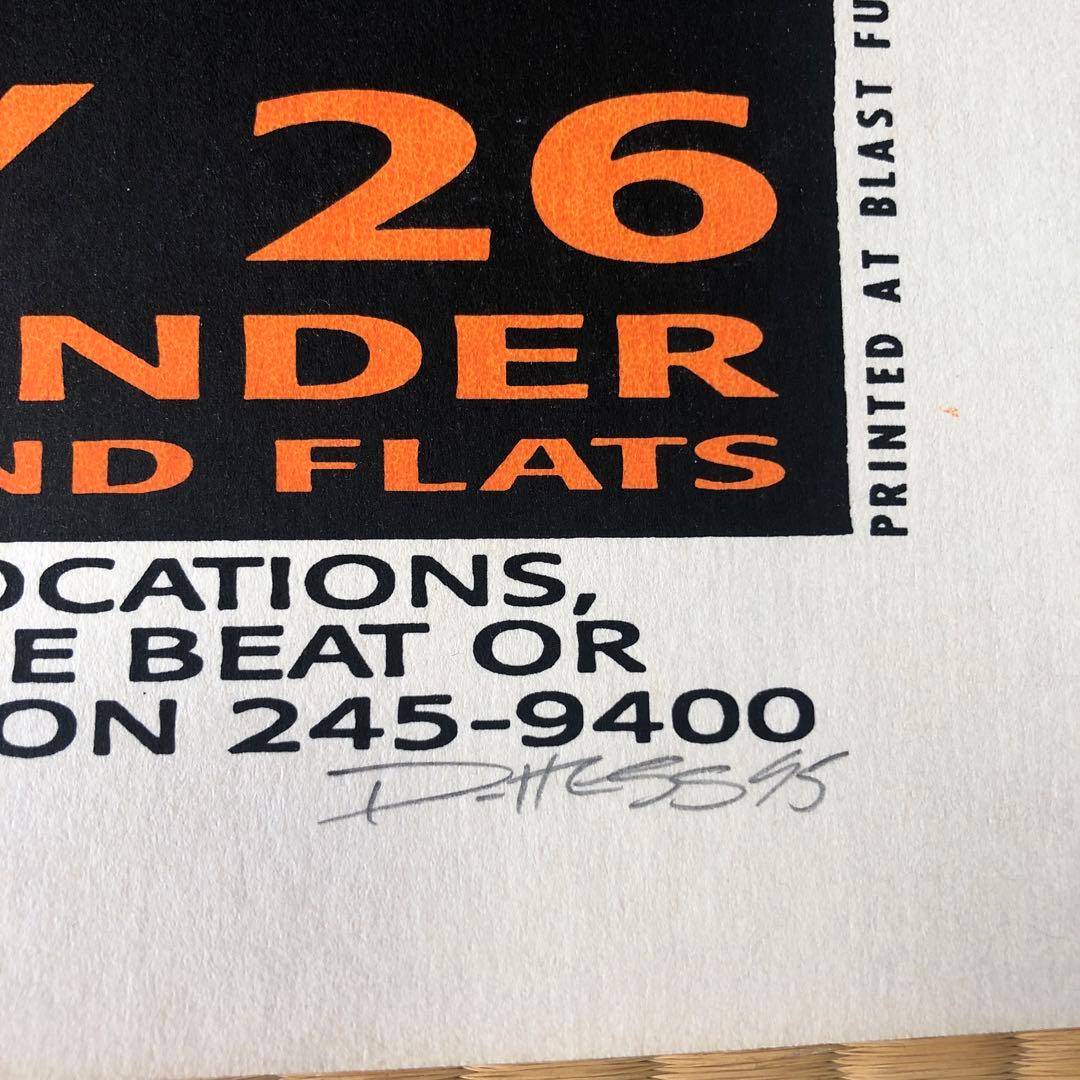 The Reverend Horton Heat シルクスクリーンポスター