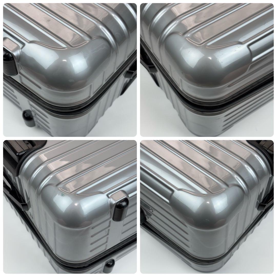 リモワ サルサ 82L キャリー スーツケース 2輪 大容量 シルバー グレー