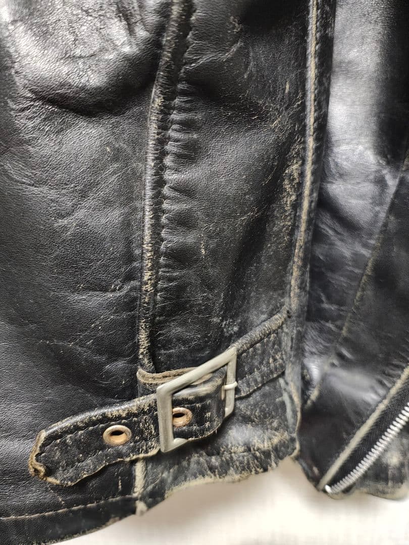 Schott シングルライダースジャケット 36サイズ
