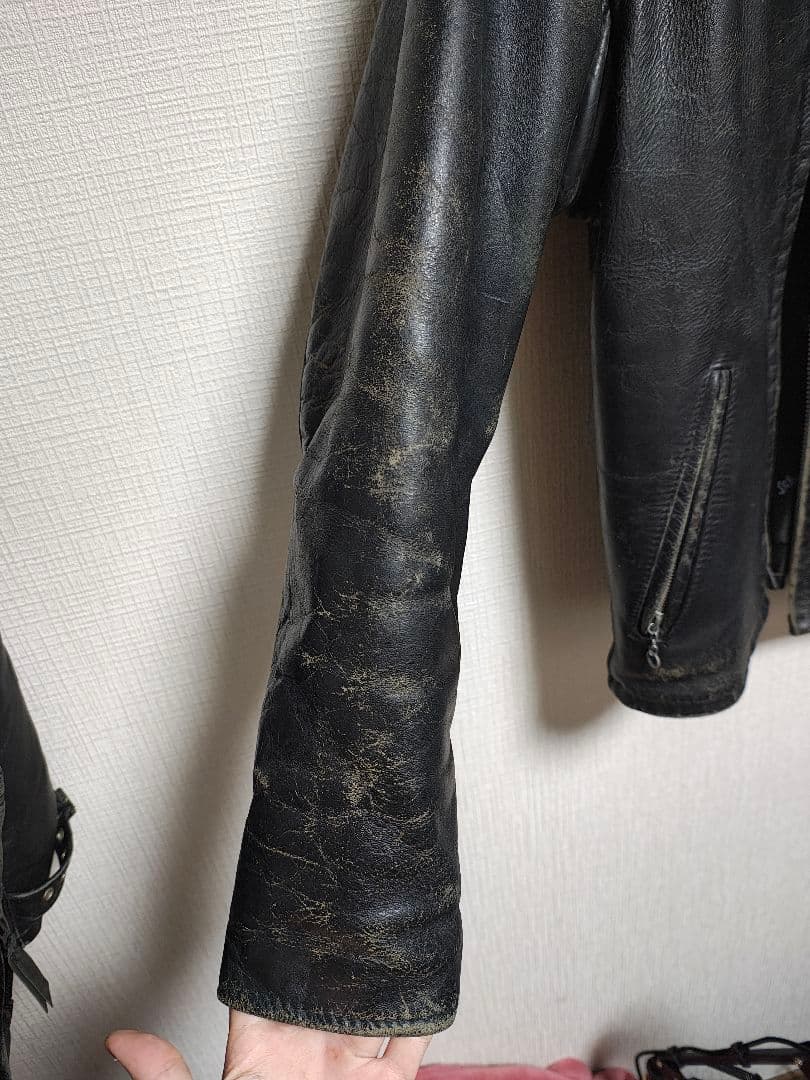 Schott シングルライダースジャケット 36サイズ