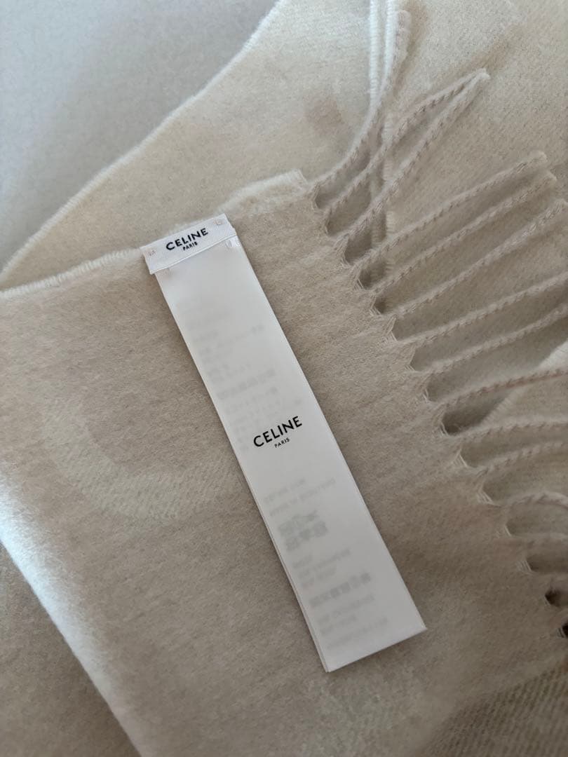 新品未使用セリーヌスカーフ/ウール＆カシミア