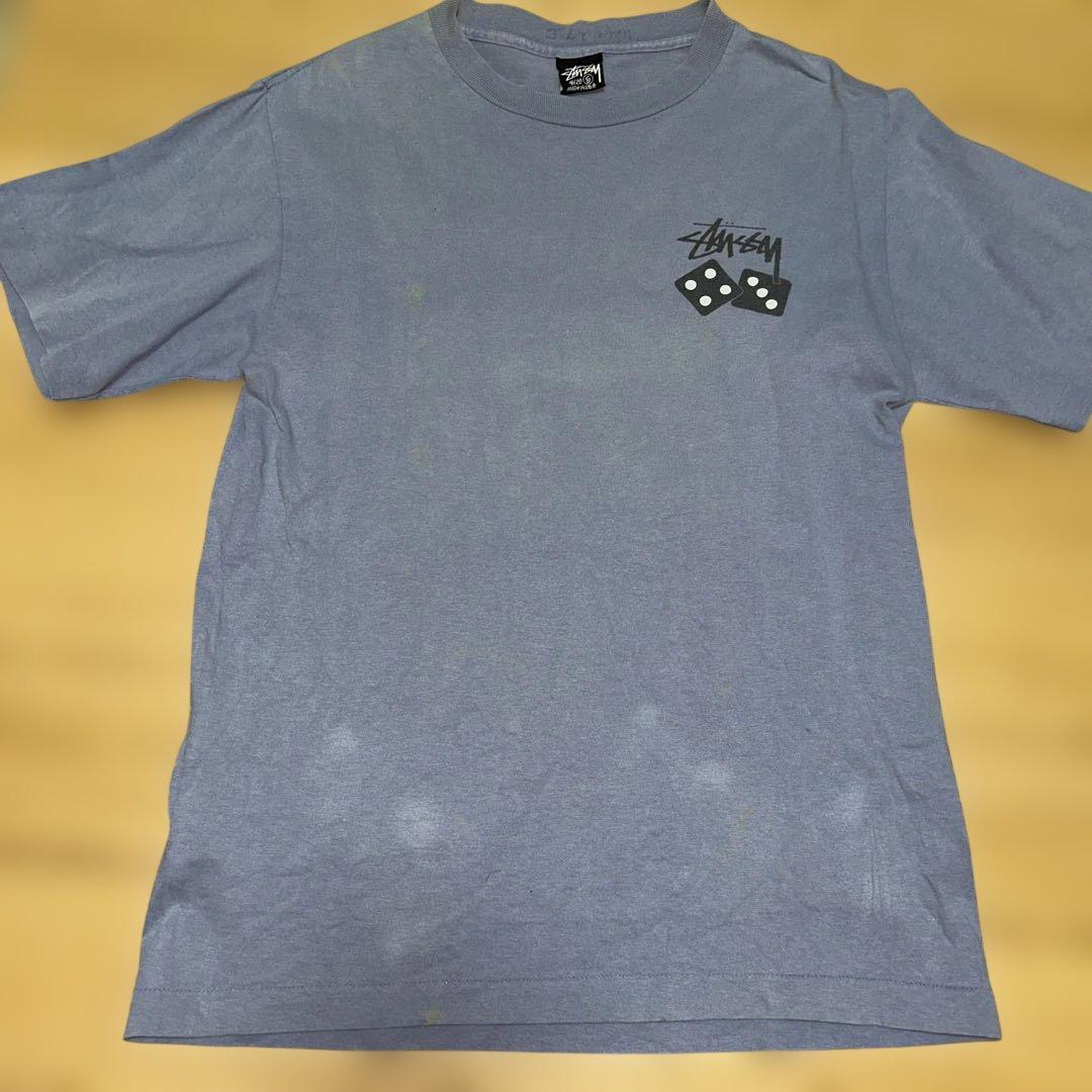 み*様 80s Old Stussy ダイス ロゴTシャツ