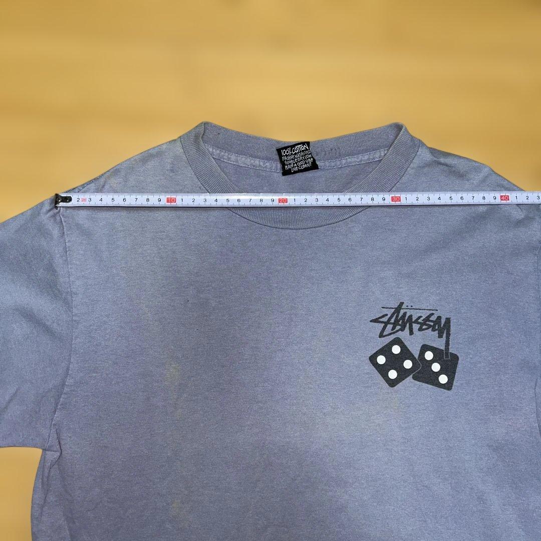 み*様 80s Old Stussy ダイス ロゴTシャツ