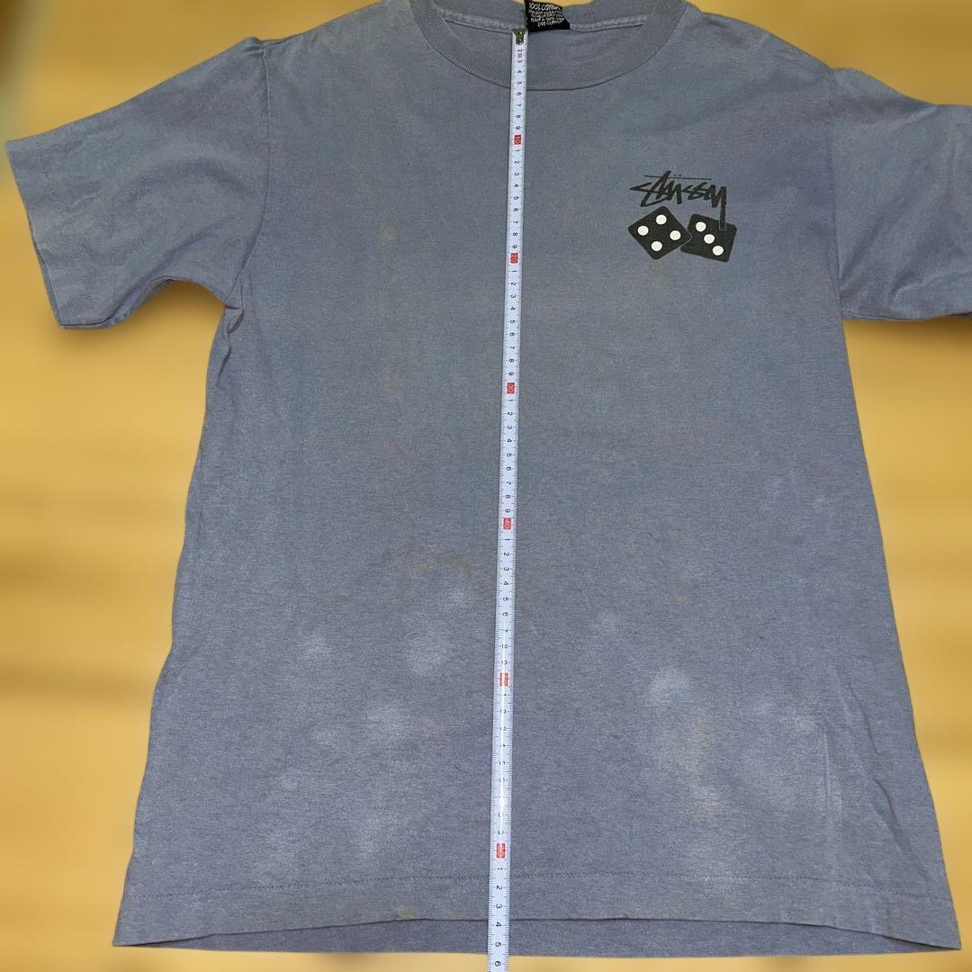 み*様 80s Old Stussy ダイス ロゴTシャツ
