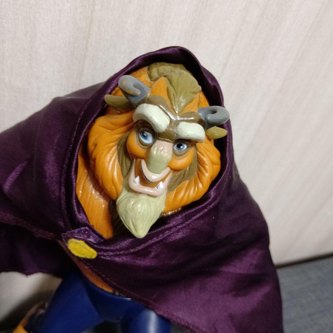 美女と野獣　野獣フィギュア 紫のマント 約30cm　クラシックドール　ビースト
