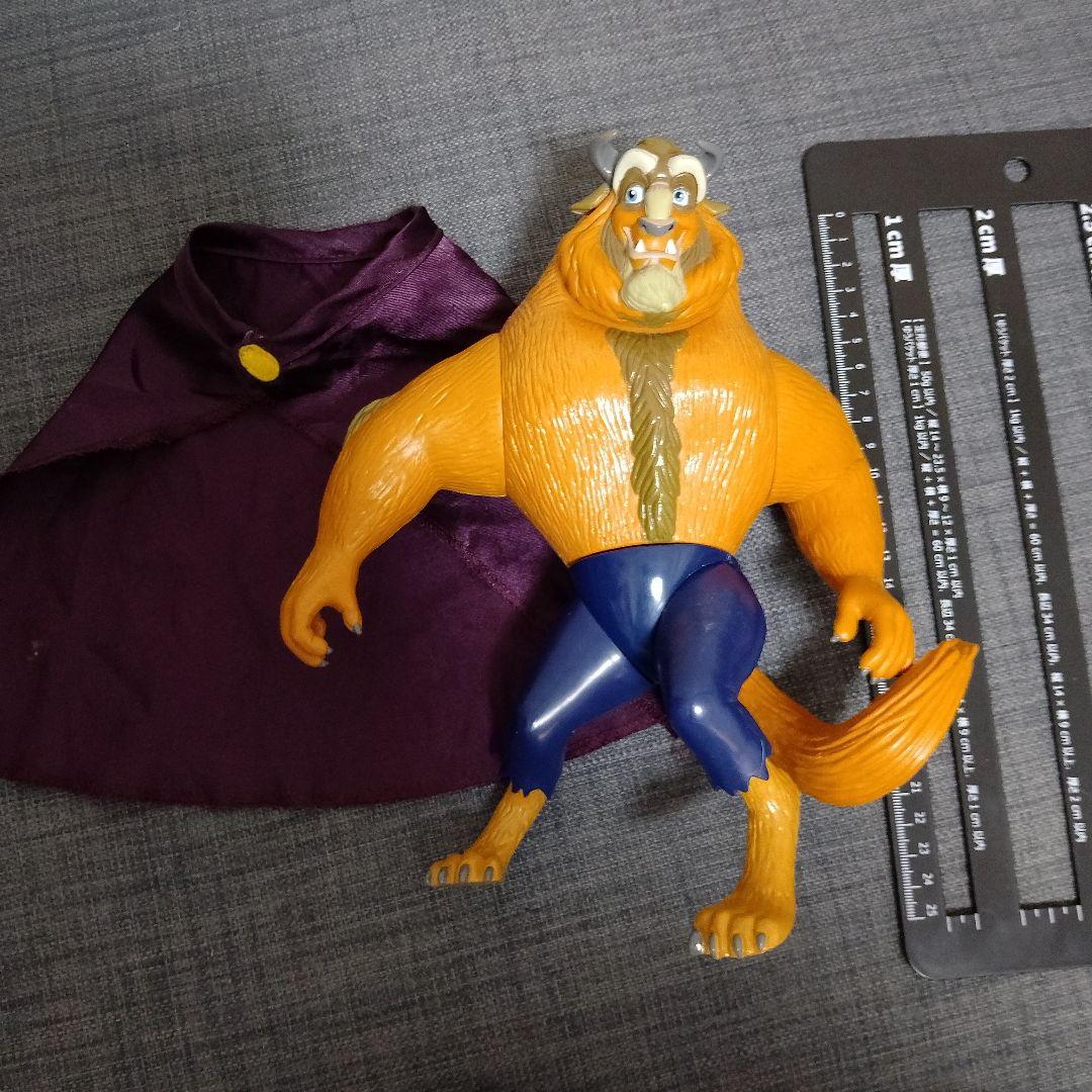 美女と野獣　野獣フィギュア 紫のマント 約30cm　クラシックドール　ビースト