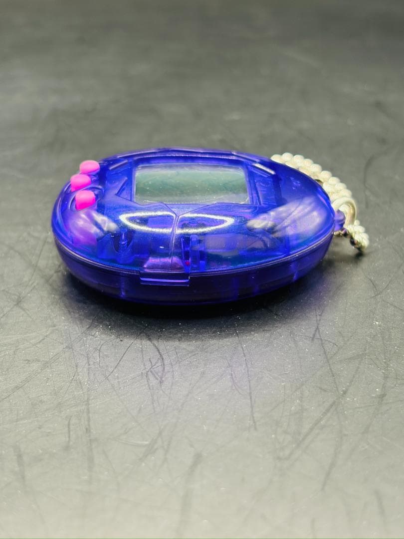 【希少品】海で発見！！たまごっち クリアパープル