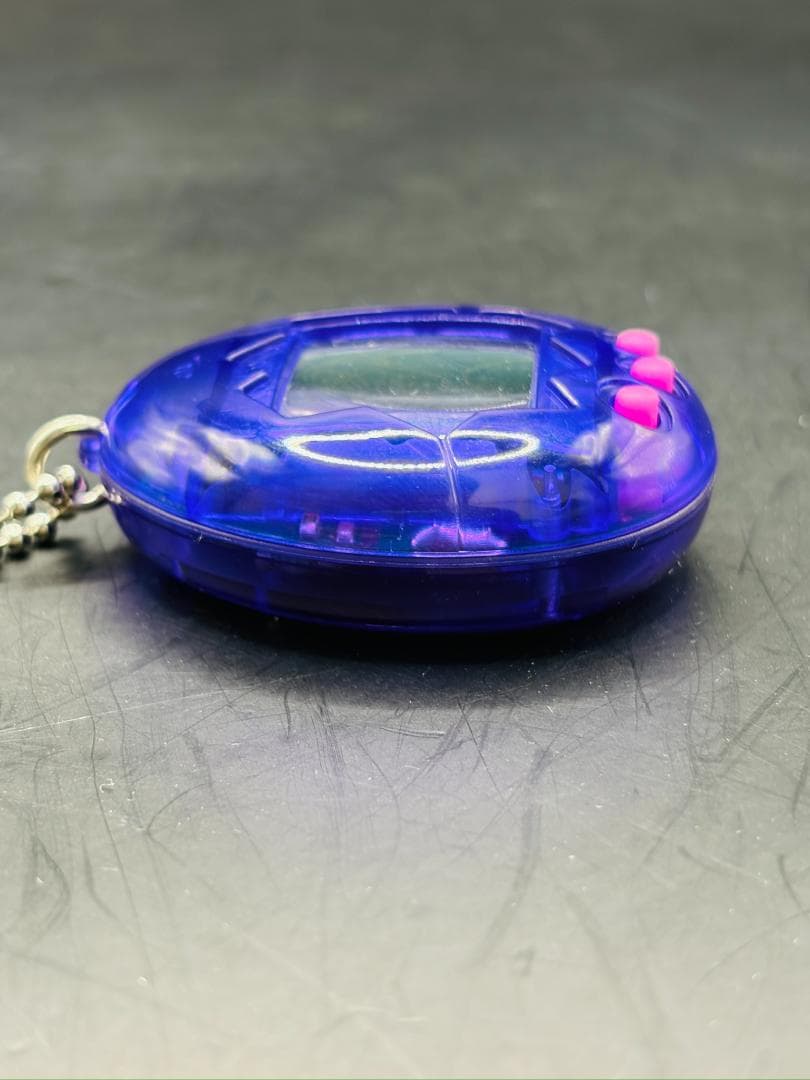 【希少品】海で発見！！たまごっち クリアパープル