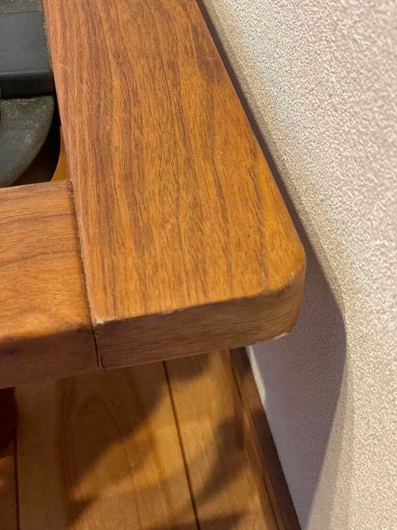 ち*。様 木製シングルベッドフレーム ウォールナット