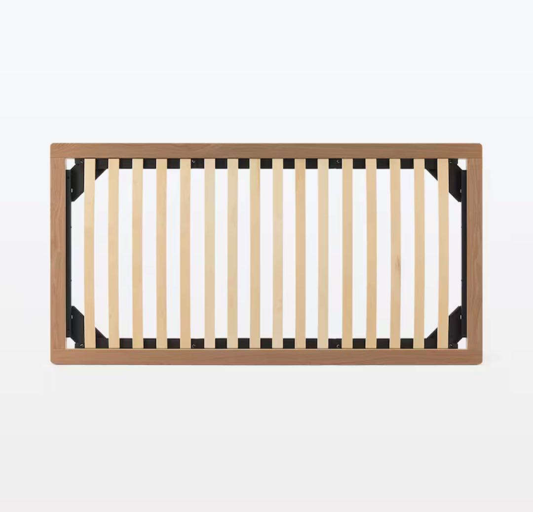 ち*。様 木製シングルベッドフレーム ウォールナット