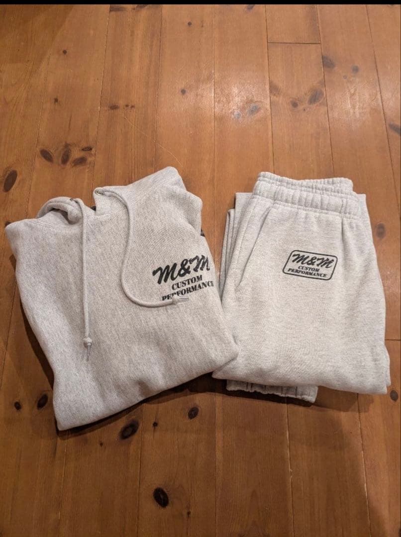 【M&M×MASSES】スウェット/フーディー セットアップ 上下セット売り