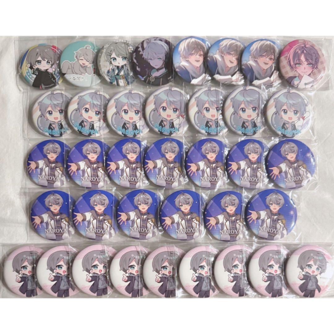 【匿名配送】めろんぱーかー なろ屋 缶バッジ バラ売り◎