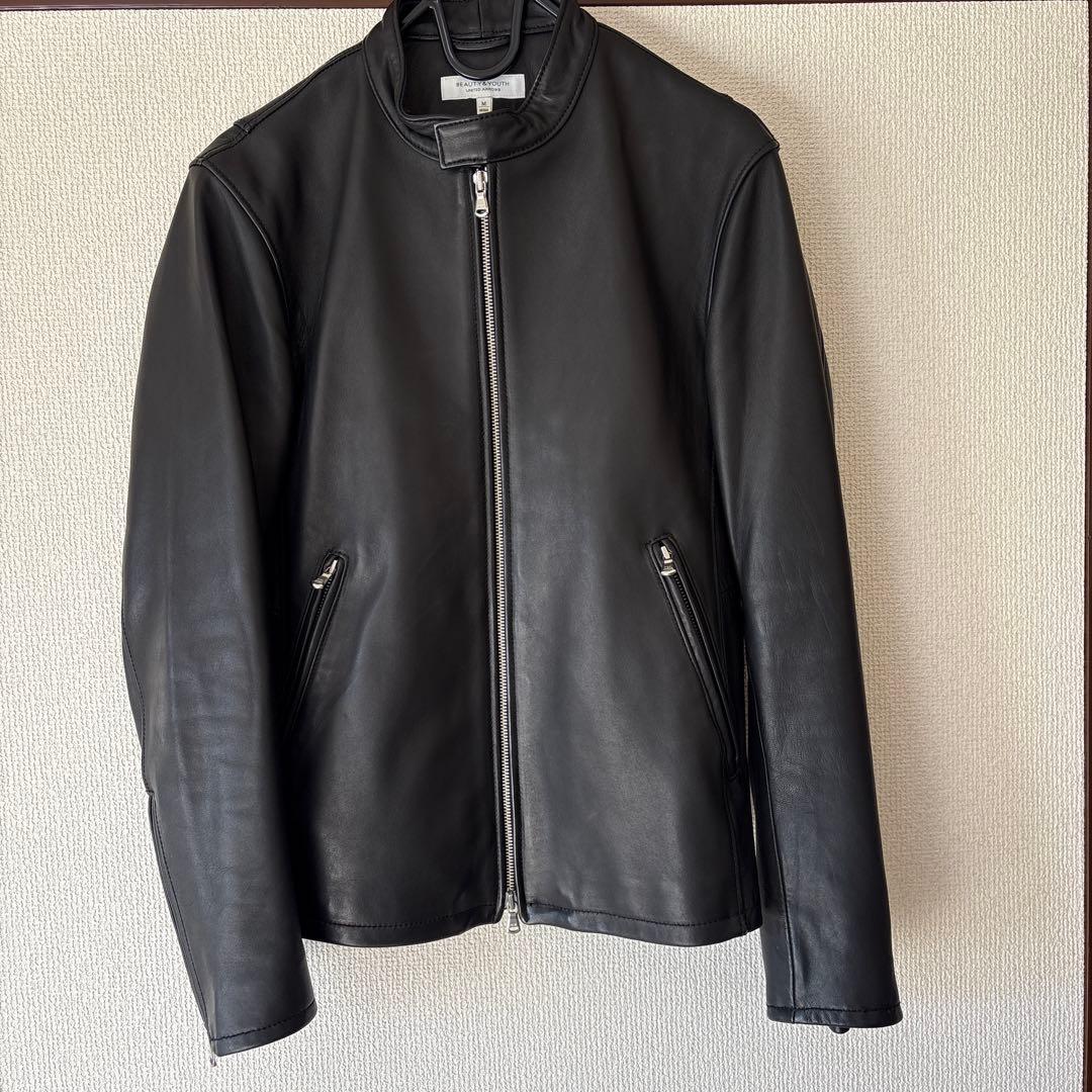 BEAUTY&YOUTH UNITED ARROWS シープ シングルライダース