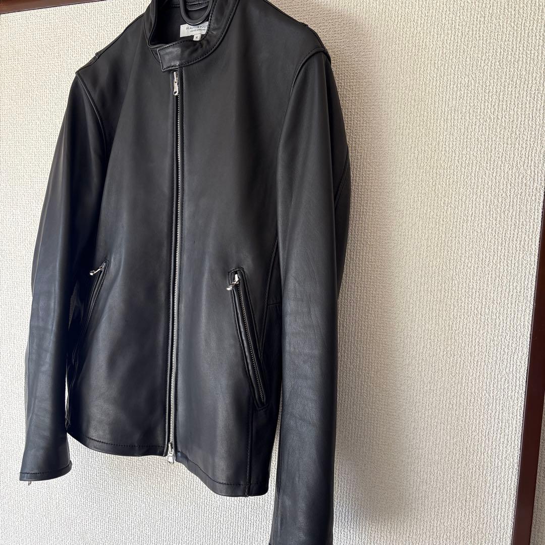 BEAUTY&YOUTH UNITED ARROWS シープ シングルライダース