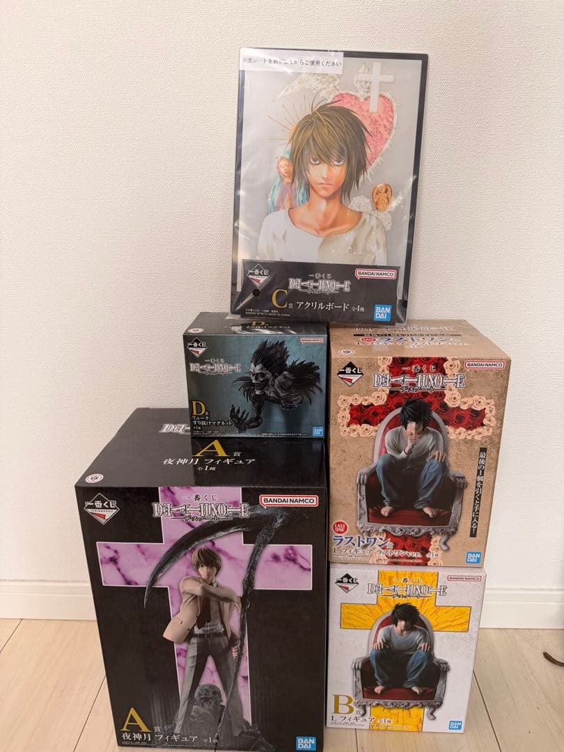 デスノート 一番くじ A賞 B賞 C賞D賞 ラストワン賞 フィギュア