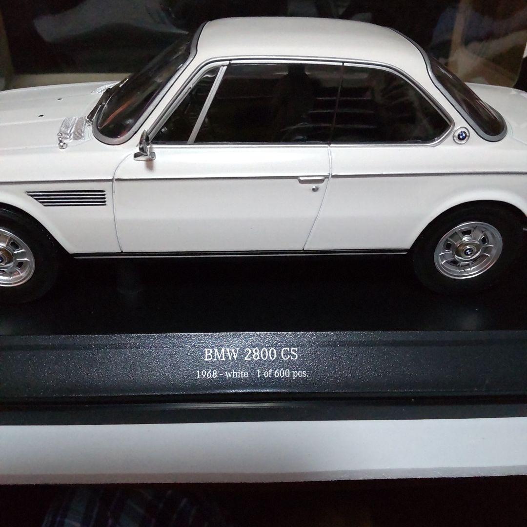BMW 2800 CS 1968 ホワイト 1/18 ミニチャンプス