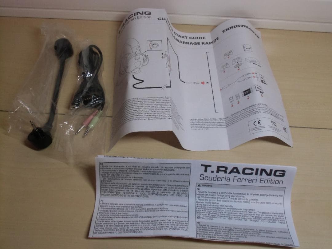 フェラーリ ゲーミングヘッドフォン THRUSTMASTER T.RACING
