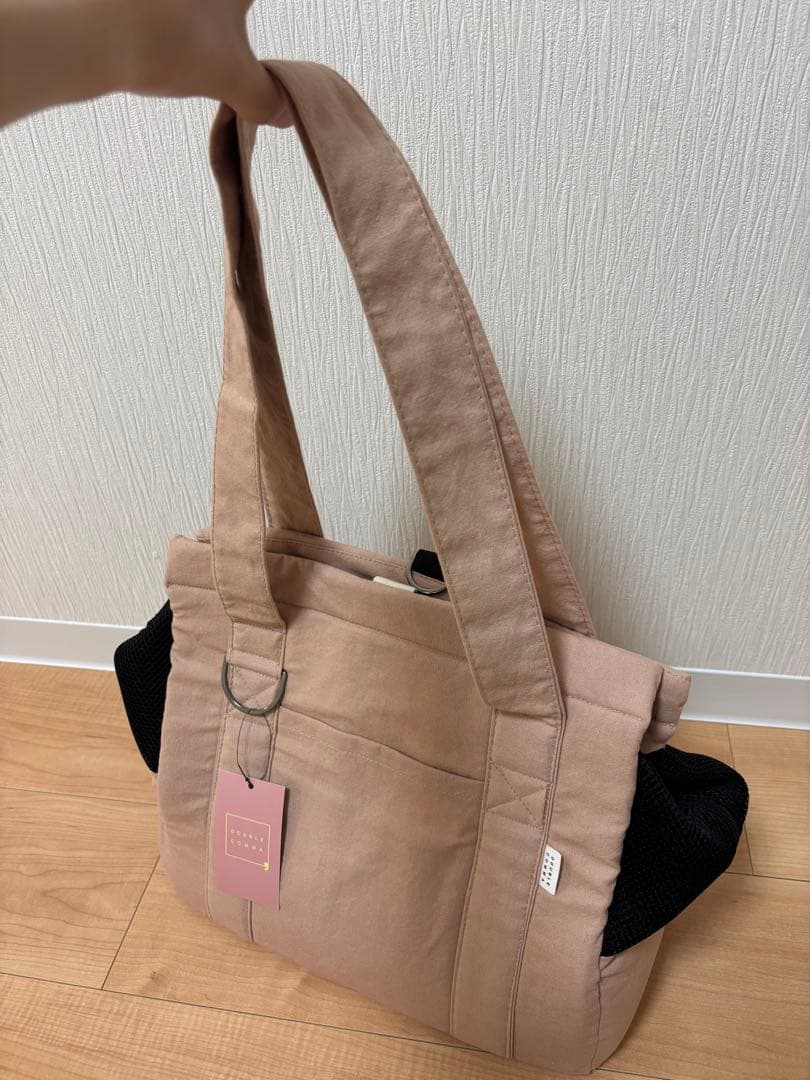 新品 ダブルコンマ double comma キャリーバッグ 韓国 小型犬 犬