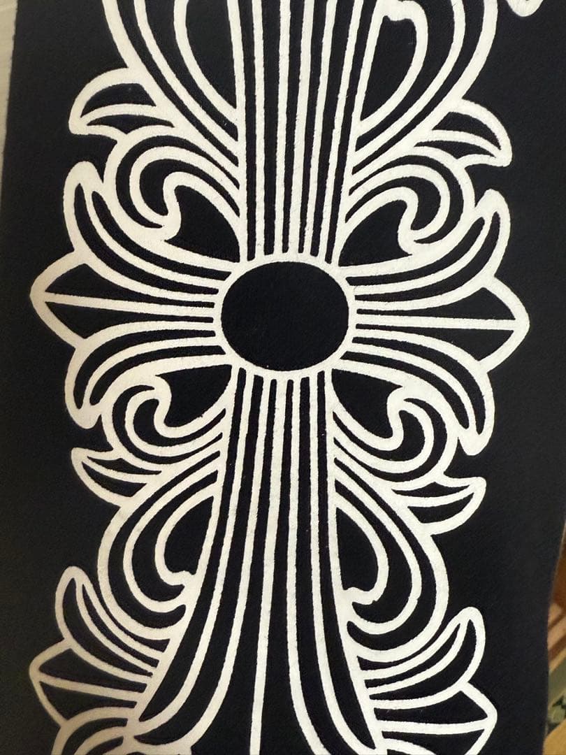 Chrome Hearts フローラルホースシュープリントプルオーバーパーカー