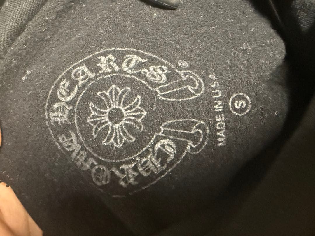 Chrome Hearts フローラルホースシュープリントプルオーバーパーカー