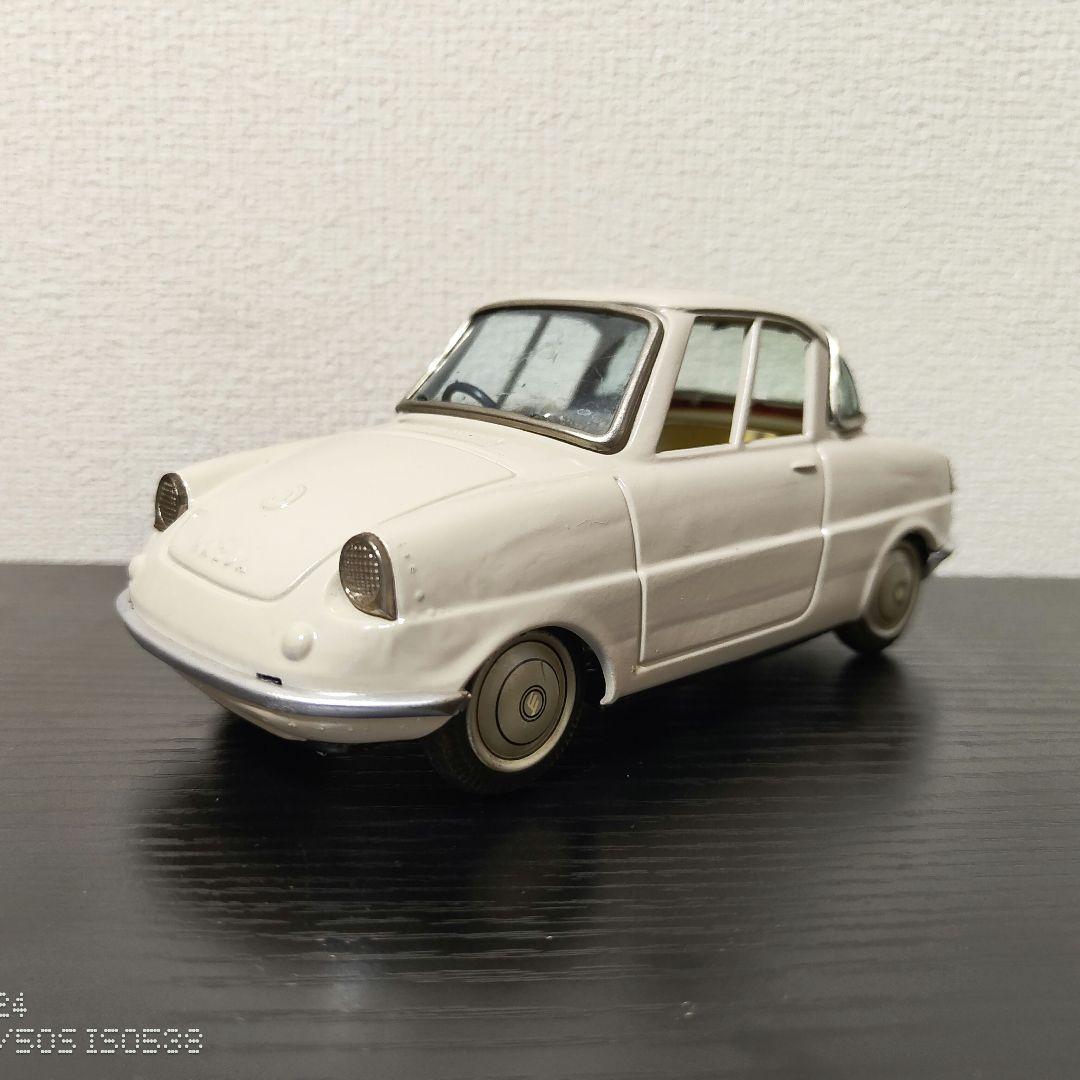ブリキ　BANDAI　バンダイ　マツダ　R360　クーペ　クリーム色