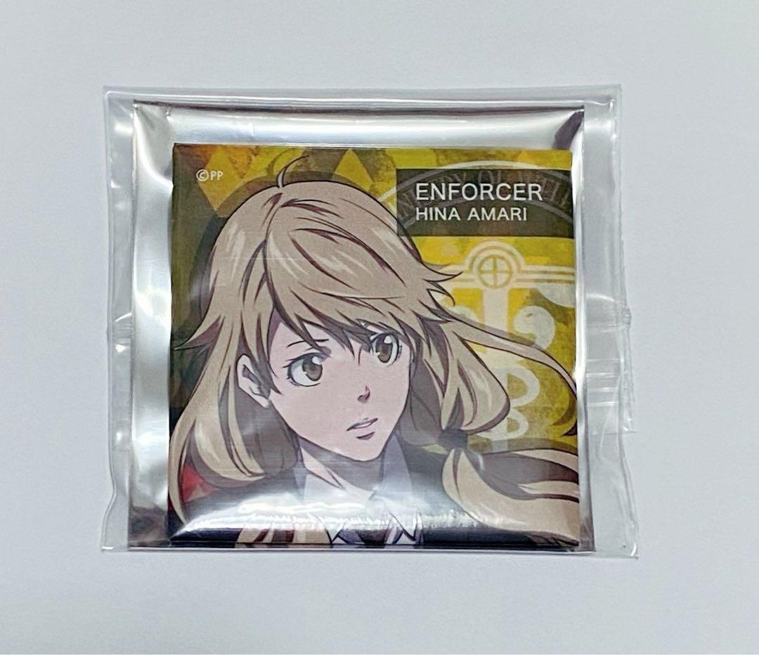 天利陽名　PSYCHO-PASS 監視官狡噛慎也　スクエア缶バッジ