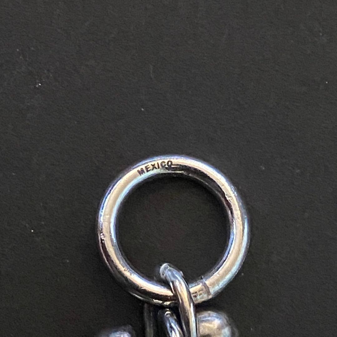 ヴィンテージ メキシコ シルバー パール DNA ブレスレット