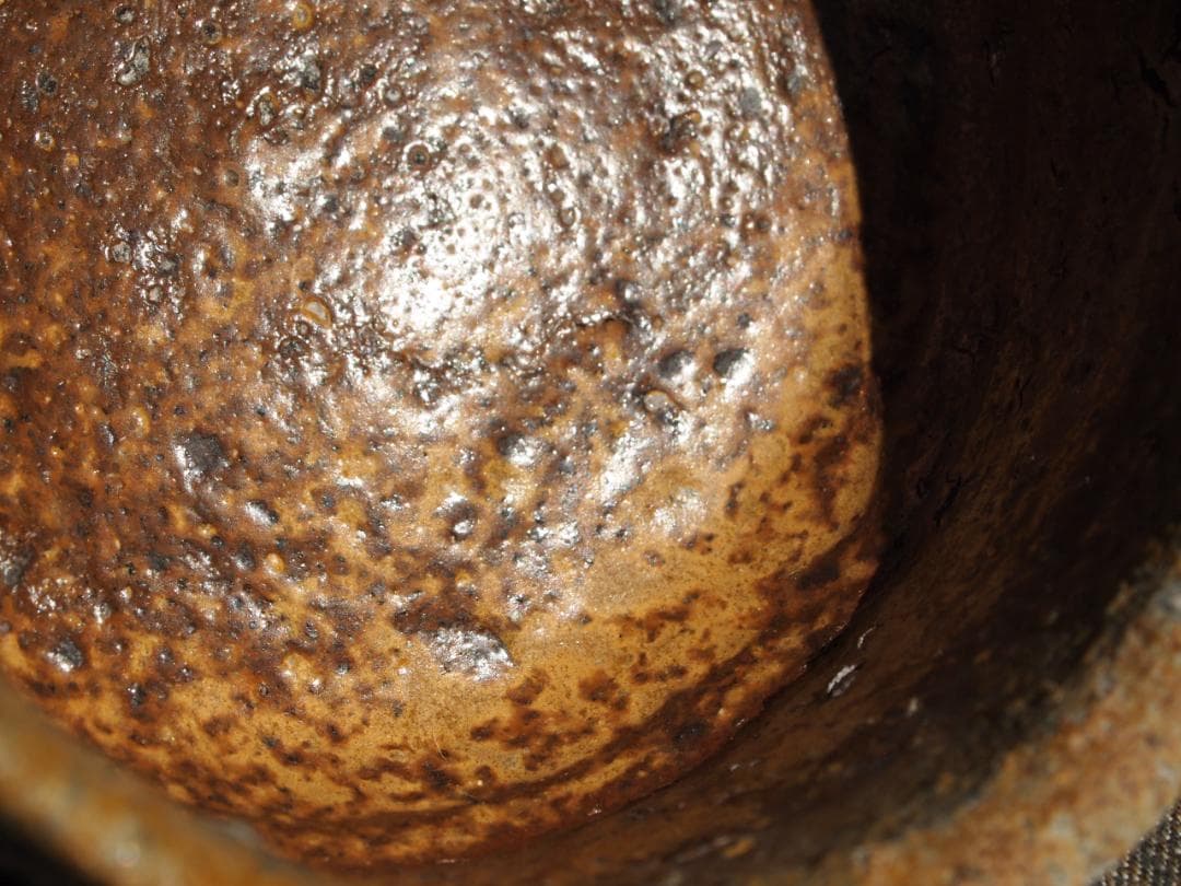 新作★高島聡平【師：伊勢崎淳】★備前山土茶碗★共箱・布