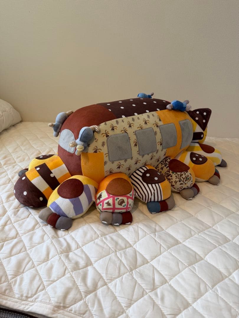 送料込☆ジブリパーク限定☆となりのトトロ （カラフルな）ネコバス 特大