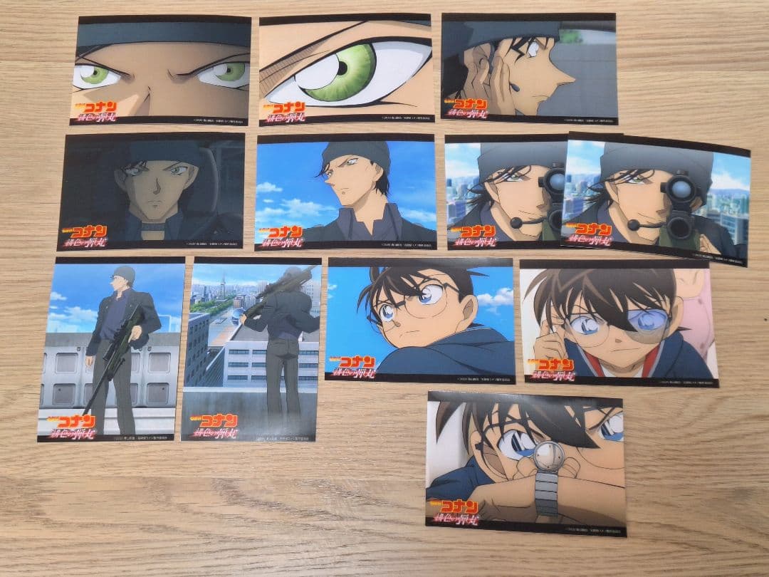 名探偵コナン 緋色の弾丸 ブロマイド ネットプリント セブンイレブン 赤井秀一