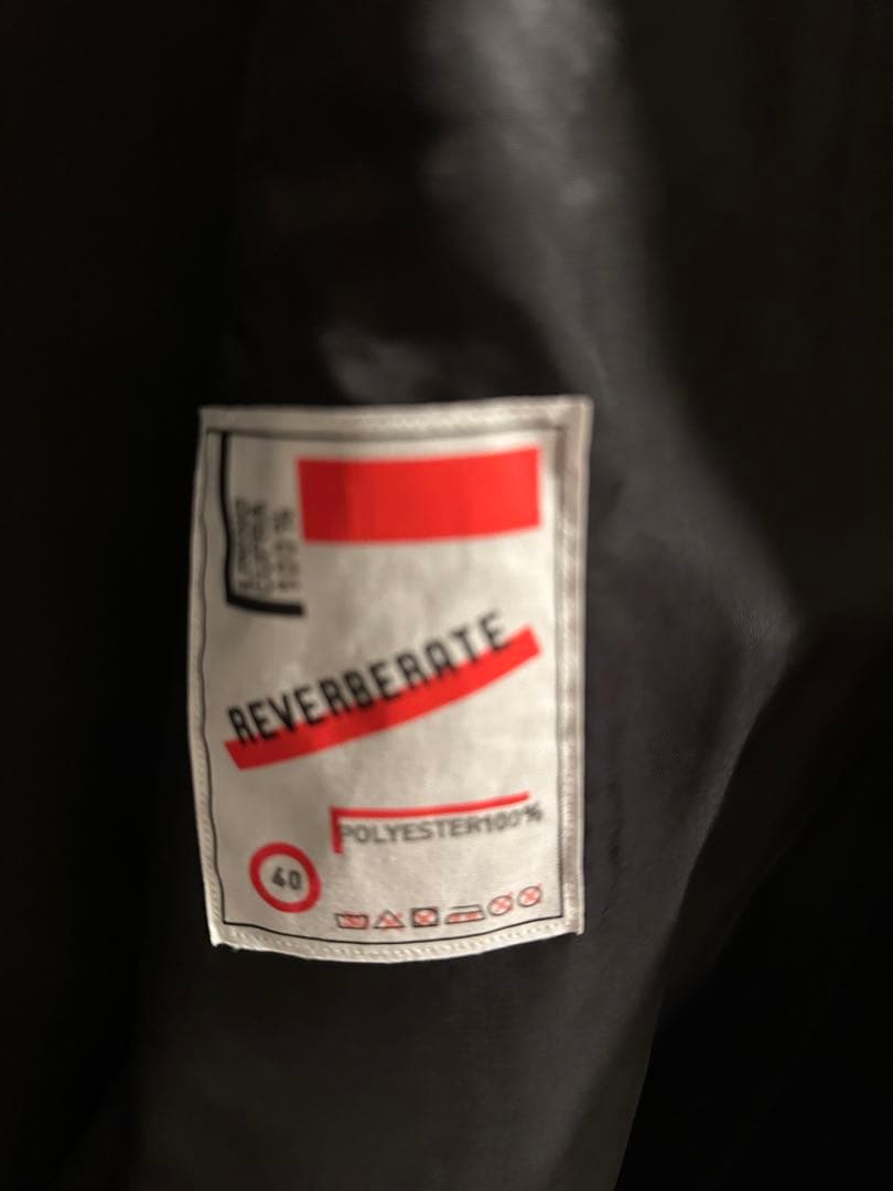 Reverberate Zip up Coat l'echopp コート