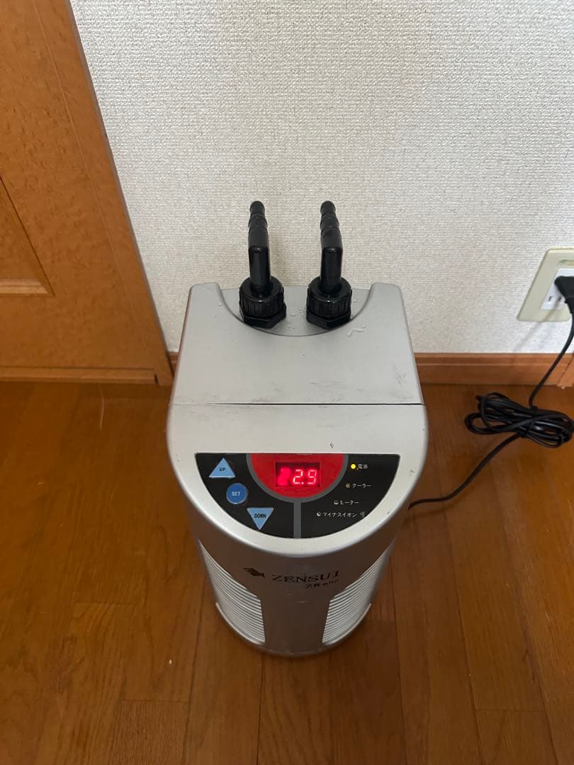 わっしょいゼンスイ 水槽用クーラー ZR-mini ブラック 180L