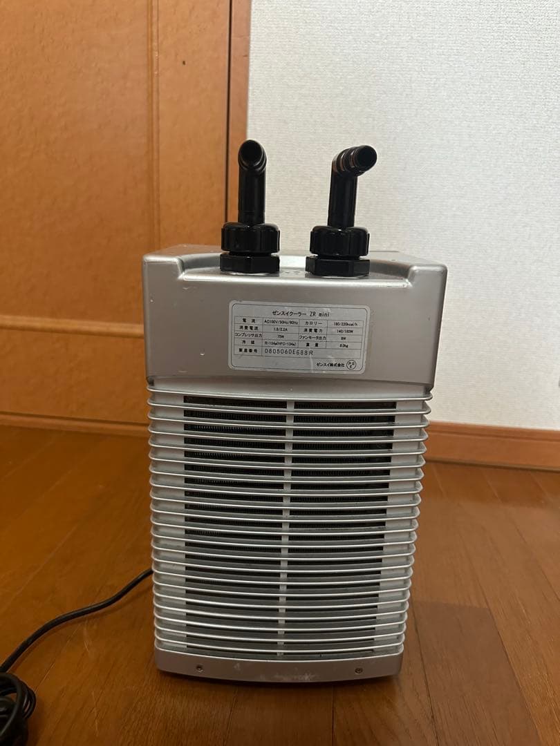 わっしょいゼンスイ 水槽用クーラー ZR-mini ブラック 180L