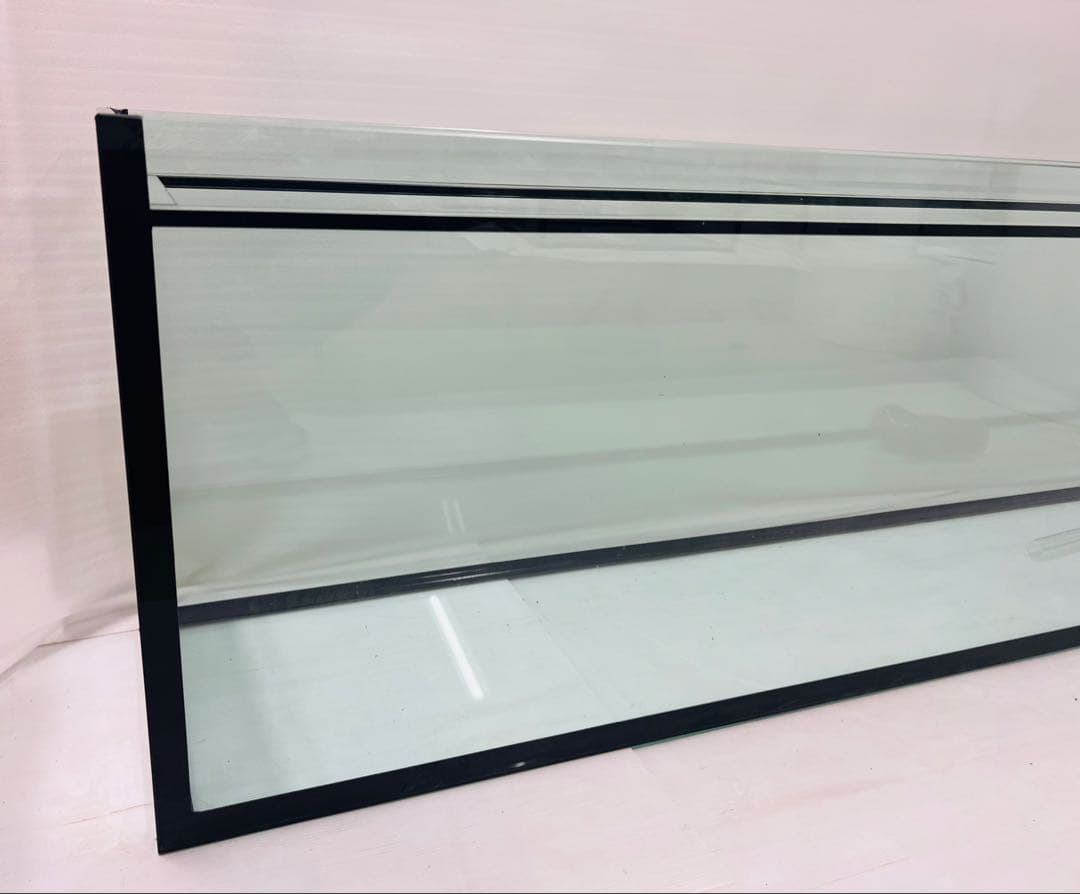 特注仕様1800ｘ325ｘ500㎜ ガラス水槽 フランジ加工付き　未使用品